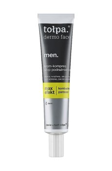 Мужской крем-компресс для лица Tolpa Dermo Face Men. Max Effect против раздражений, 40 мл