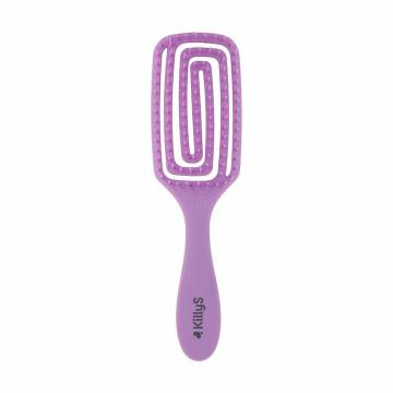 Щетка для волос KillyS Color Love продувная, с ароматом лаванды, сиреневая, 1 шт Щетка для волос KillyS Color Love продувная, с ароматом лаванды, сиреневая, 1 шт