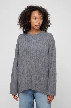 Женский серый свитер Серый S PRPY PWKNIGOK0046