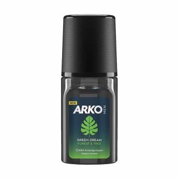 Шариковый антиперспирант ARKO Men Green Dream Forest & Tree мужской, 50 мл Шариковый антиперспирант ARKO Men Green Dream Forest & Tree мужской, 50 мл