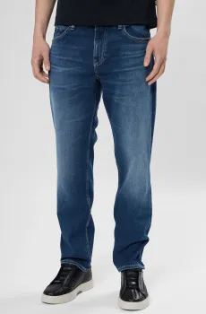 Мужские темно-синие джинсы Синий 34 BOSS 50557515;419