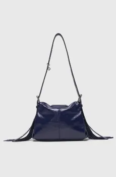 Женская темно-синяя кожаная сумка Miss M Синий ONESIZE MAJE MFASA01345_Navy