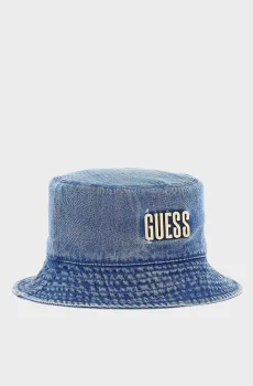 Женская синяя джинсовая панама Синий M Guess AW5510.COT01;BUD