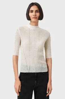 Женский белый шерстяной джемпер FILIPPA Белый S AllSaints W007KD