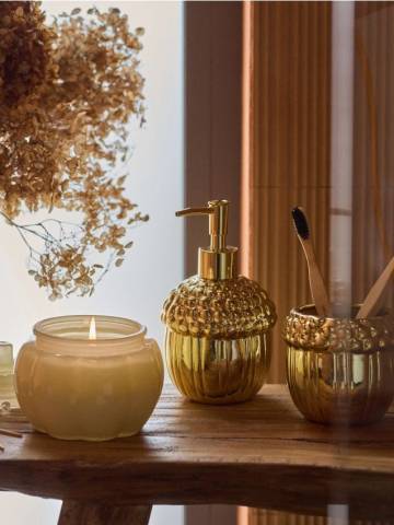 Дозатор для мила - золотий