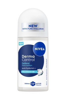 Антиперспирант NIVEA Дерма контроль. Защита и экстракомфорт, роликовый, 50 мл