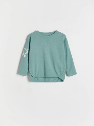 Reserved - BABIES` T-SHIRT - зелений - 192CJ-77X Reserved - BABIES` T-SHIRT - зелений - 192CJ-77X