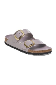 Кожаные шлепанцы Birkenstock Arizona Hammered Buckle