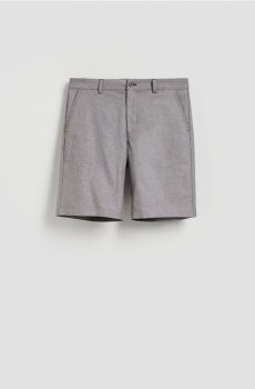 Reserved - Шорти carrot fit - темно коричневий - 9432N-89M