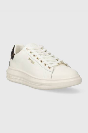 Кроссовки Guess VIBO цвет белый FL8VIB LEA12 Кроссовки Guess VIBO цвет белый FL8VIB LEA12