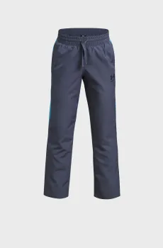 Детские темно-серые спортивные брюки UA B Rival Wvn Pant Серый 8 Under Armour 1390155-044