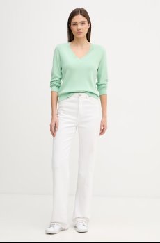 Хлопковый свитер United Colors of Benetton