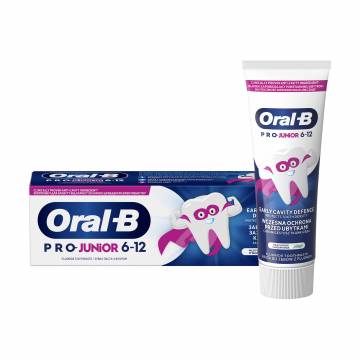 Детская зубная паста Oral-B Pro Junior Нежный вкус, от 6 лет, 75 мл Детская зубная паста Oral-B Pro Junior Нежный вкус, от 6 лет, 75 мл