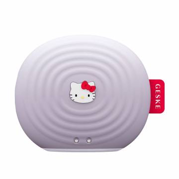 Электронная звуковая щетка для лица Geske Sonic Facial Brush 4 в 1 by Hello Kitty фиолетовый