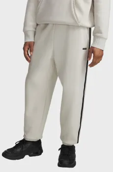 Мужские белые спортивные брюки UA Icon Heavy Rib Jogger Белый L Under Armour 6005696-110