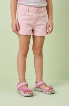 Сандалі на липучках - рожевий