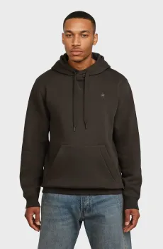 Мужское темно-коричневое худи Premium Коричневый XL G-Star RAW D16121,C235