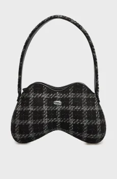 Женская черная твидовая сумка PLAY Черный ONESIZE Diesel X10327 P8629