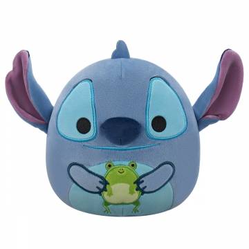Мяка іграшка Squishmallows Disney Стіч з жабкою 17 см (SQDI00730) Мяка іграшка Squishmallows Disney Стіч з жабкою 17 см (SQDI00730)