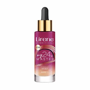 Тональная основа для лица Lirene My Master 24H Foundation 03 Nude, 30 мл Тональная основа для лица Lirene My Master 24H Foundation 03 Nude, 30 мл