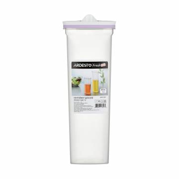 Контейнер для растительного масла Ardesto Fresh пластиковый, лиловый, 1 л (AR1510LP) Контейнер для растительного масла Ardesto Fresh пластиковый, лиловый, 1 л (AR1510LP)