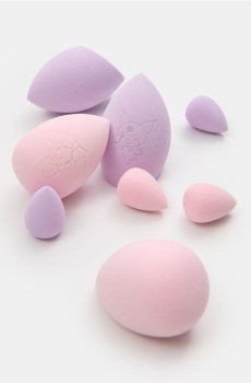 Спонжі для макіяжу My Melody & Kuromi, 8 шт. - різнобарвний