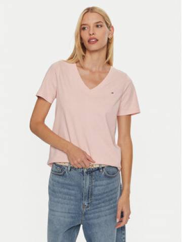 Tommy Hilfiger Футболка WW0WW44177 Рожевий Regular Fit