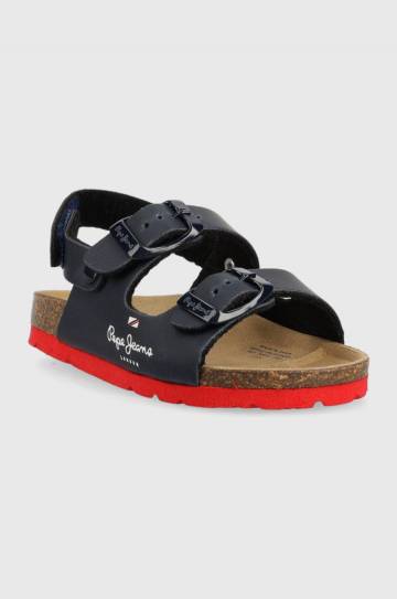 Детские сандалии Pepe Jeans Bio Double цвет синий Детские сандалии Pepe Jeans Bio Double цвет синий