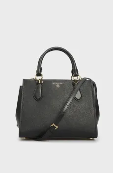 Женская черная сумка MARILYN SATCHEL Черный ONESIZE Michael Kors 30S2G6AS2L