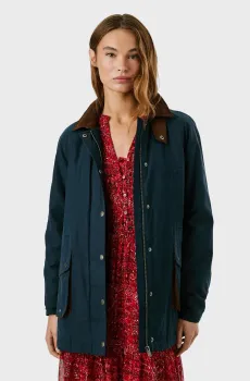 Женская темно-синяя парка TESS Синий XS Pepe Jeans PL4024352