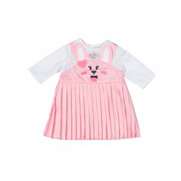 Одяг для ляльки Baby Born Сукня з зайкою (832868) Одяг для ляльки Baby Born Сукня з зайкою (832868)