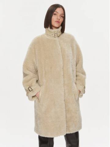 Liu Jo Шуба MF3176 ES002 Бежевий Relaxed Fit Liu Jo Шуба MF3176 ES002 Бежевий Relaxed Fit