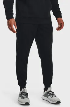 Мужские черные спортивные брюки UA Armour Fleece Joggers Черный S Under Armour 1373362-001
