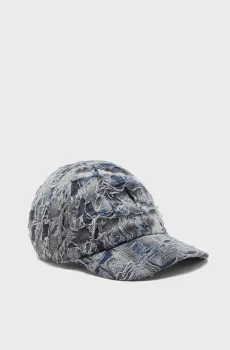 Мужская серая кепка C-PIED Серый XS Diesel A21653 0CEBL