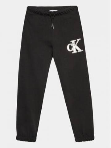Calvin Klein Jeans Спортивні штани Metallic IG0IG02287 Чорний Regular Fit Calvin Klein Jeans Спортивні штани Metallic IG0IG02287 Чорний Regular Fit