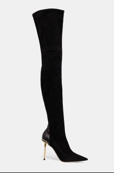 Замшевые сапоги Elisabetta Franchi