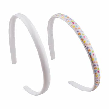 Обруч для волос Titania Heart and Glitter средний, 2 шт (7894 GIRL)