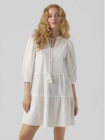Vero Moda Літня сукня Pretty 10279712 Білий Regular Fit Vero Moda Літня сукня Pretty 10279712 Білий Regular Fit