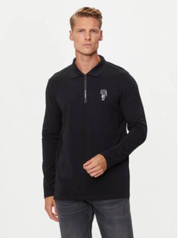 KARL LAGERFELD Поло 745403 543221 Чорний Regular Fit KARL LAGERFELD Поло 745403 543221 Чорний Regular Fit