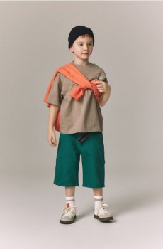 Reserved - Шорти з ланцюжком - синьо-зелений - 763HN-67X