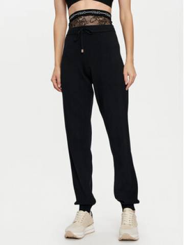 Liu Jo Sport Штани з тканини TF4041 MS63L Чорний Regular Fit Liu Jo Sport Штани з тканини TF4041 MS63L Чорний Regular Fit