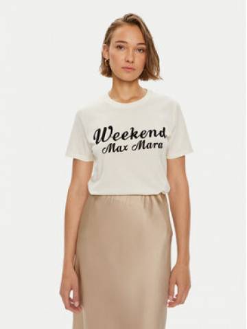 Weekend Max Mara Футболка Zirlo 2425976031600 Écru Regular Fit Weekend Max Mara Футболка Zirlo 2425976031600 Écru Regular Fit