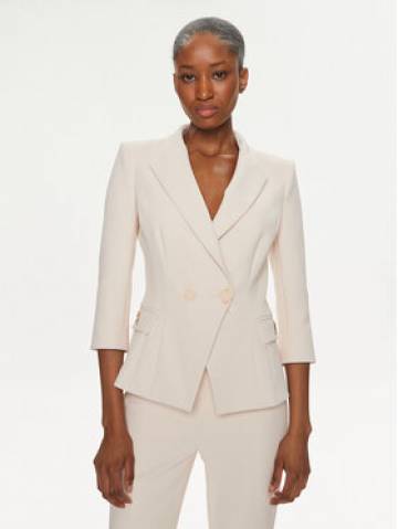 Elisabetta Franchi Піджак GI-T61-41E2-V580 Écru Slim Fit Elisabetta Franchi Піджак GI-T61-41E2-V580 Écru Slim Fit