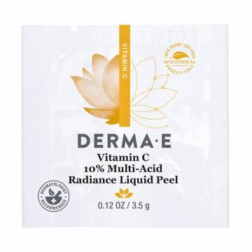Пилинг для лица Derma E Vitamin C 10% Multi-Acid Radiance Liquid Peel с витамином С, 3.5 г Пилинг для лица Derma E Vitamin C 10% Multi-Acid Radiance Liquid Peel с витамином С, 3.5 г