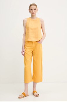 Льняная блузка United Colors of Benetton