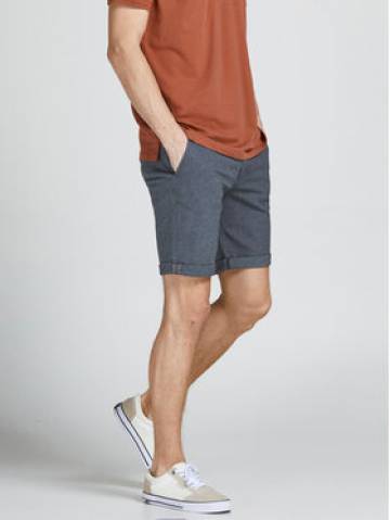 Jack&Jones Шорти з тканини Fury 12206889 Голубий Regular Fit Jack&Jones Шорти з тканини Fury 12206889 Голубий Regular Fit