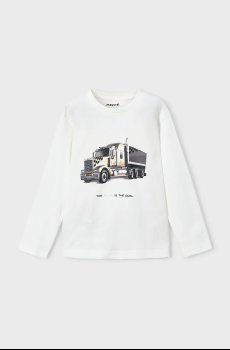 Хлопковый детский лонгслив Mayoral