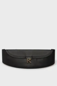 Женский черный ремень K LOCK CORSET BELT Черный 65 Karl Lagerfeld 241W3102