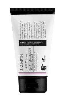 Уценка! Восстанавливающая маска Bioearth Hair Protect Illuminating Pack для придания сияния поврежденным волосам, 150 мл