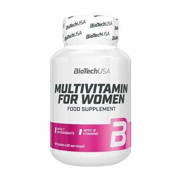 Мультивитамины для женщин BioTech USA Multivitamin For Women, 60 таблеток Мультивитамины для женщин BioTech USA Multivitamin For Women, 60 таблеток
